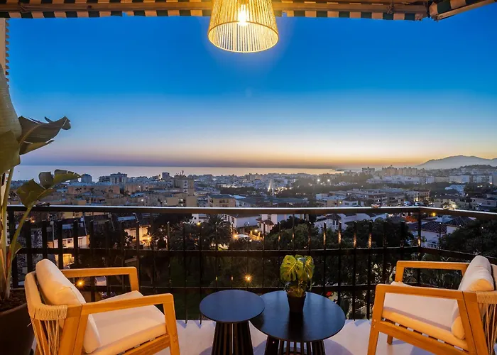 Апартаменты Sunsethome Modern 2 Beds With Sea View Марбелья