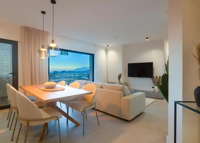Sunsethome Modern 2 Beds With Sea View Марбелья